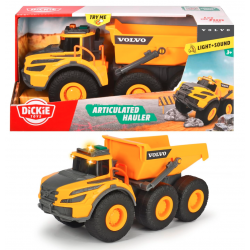 Dickie Toys VOLVO ARTICULATED HAULER LIGHTS & SOUNDS TOY VEHICLE